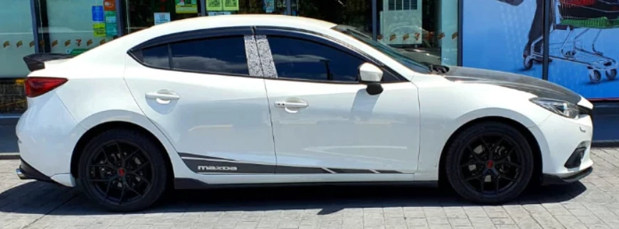 Calcomanías a rayas laterales Mazda 3 Mazda 6 pegatinas de vinilo premium gráficos de ambos lados Foto 1 de 4