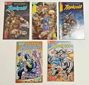 Appleseed Manga Masamune Shirow, Comic Book Lot of 5 - Picture 1 of 13