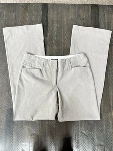 Express Design Studio Editor Trouser Dress Pants Bootcut Career khaki/tan 10L - Picture 1 of 5
