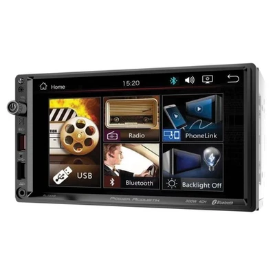 Power Acoustik PL-700HB 7-Inch Double-DIN In-Dash All-Digital Media Receiver - Image 1 of 3