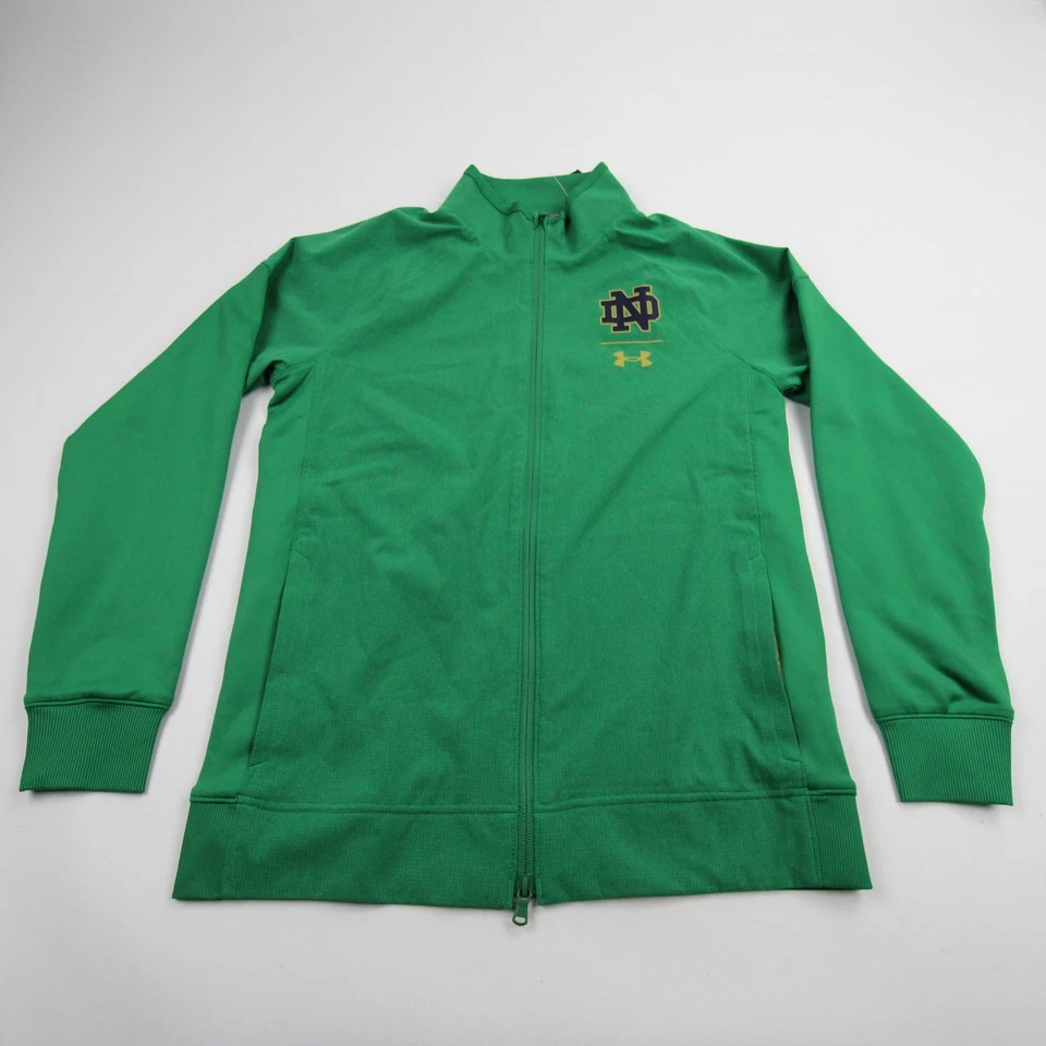 Chaqueta Notre Dame Fighting Irish Under Armour HeatGear Para Hombre Verde Nueva Foto 1 de 1