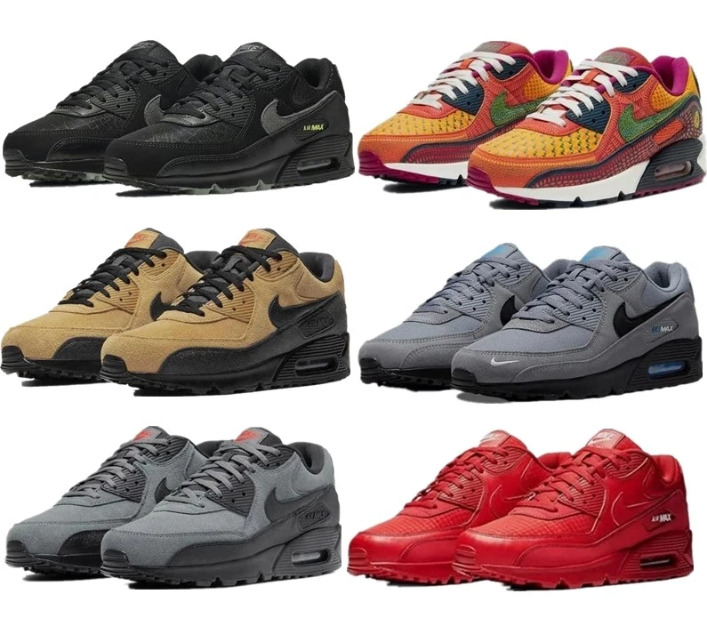 Nike Air Max 90 Men Running Shoe Low Top Casual Sneaker  Trainer - Image 1 of 1