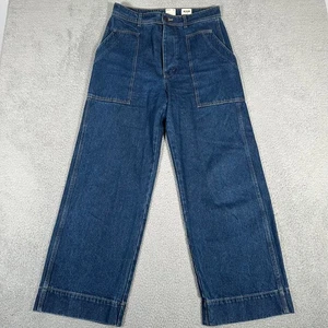 Girls of Dust Jeans Damen Medium (passt 31x30) Baggy High Rise Denim Button Fly - Bild 1 von 11