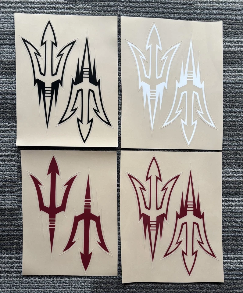 Calcomanías de casco de fútbol americano Arizona State Sundevils - variaciones Foto 1 de 1