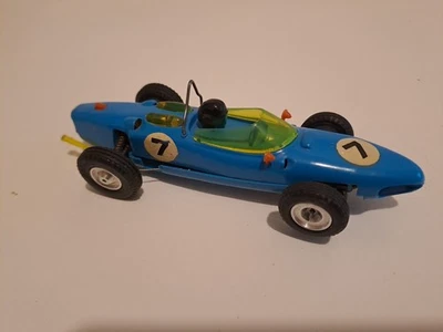 Joma Miniamil Monthlery Ferrari F1 Bleue N°7 1/30 Slot Car Almost Mint France - Immagine 1 di 4