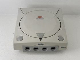 Sega Dreamcast White Console &ldquo;FOR PARTS/REPAIR&rdquo; HKT3010 Used With Power Cord
