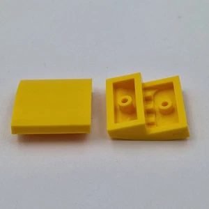 Lego 5x Bogenstein 2x2 slope curved 15068 gelb yellow - Picture 1 of 1