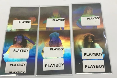 1993 HOLO PLEASURES INC. CALIFORNIA DREAMING TRADING CARD HOLOGRAM CHASE SET(6) - Image 1 of 3