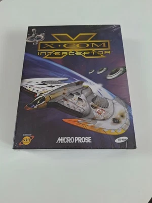 X-COM: INTERCEPTOR (X COM) - PC Win 95 CD-ROM - NEW & SEALED BIG BOX - Image 1 of 4