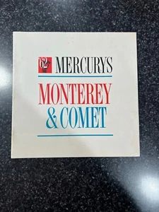 ORIGINAL 1962 MERCURY MONTEREY COMET SALES BROCHURE GUIDE BOOK RARE - Picture 1 of 6
