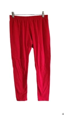 Leggings No Boundaries Talla JR Lg 11-13 Cintura Elástica Rojo Foto 1 de 4