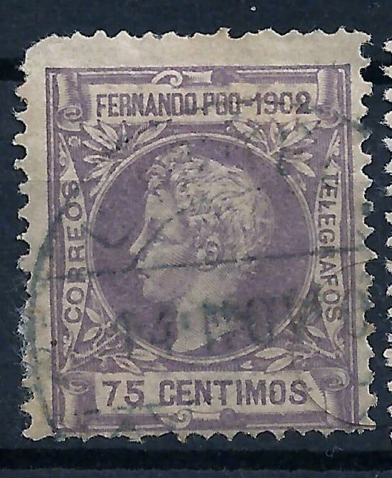 1902 Fernando POO 75 cms usado - Imagen 1 de 1