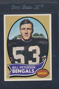 1970 Topps #016 Bill Peterson Bengals EX *3245 - Picture 1 of 1