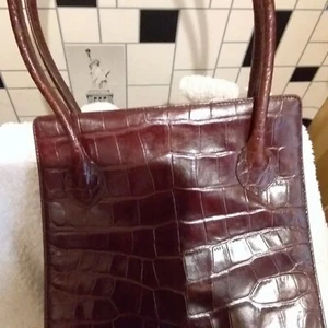 Oasis vintage large leather bag brown. - Picture 1 of 7