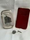 Early 1900's Prudential Ins Co. Mixed Lot Sterling Tie Tack Journal Paperweight 