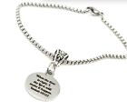 When The Time Is Right The Lord Will Make It Happen Charm Bracelet, Isaiah 60 22