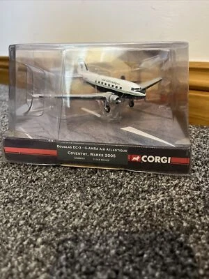 New Corgi Aviation AA30014 Douglas DC 3 G AMRA Air AtlantiqueCoventry Warks 2005 - Image 1 of 4