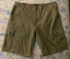 BERKLEY JENSEN Men's Olive Green Cargo Shorts 38W NEW NWT Pockets