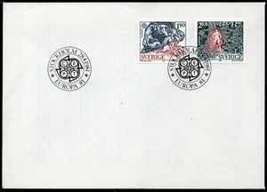 EUROPA CEPT 1981 - SWEDEN - FOLKLORE - FDC - Picture 1 of 2