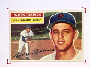 1956 Topps Pedro Ramos #49 Washington Nationals - Picture 1 of 3