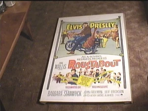 ELVIS PRESLEY ROUSTABOUT 1964 ORIG MOVIE POSTER - Picture 1 of 1