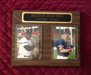 Rookie Mo Vaughn autograph Plaque - Picture 1 of 6