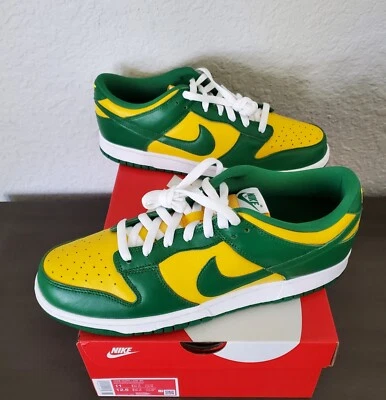 Nike Dunk Low SP Brasil (2024) Talla 11 Hombre/12.5 Mujer CU1727-700 NUEVO EN MANO Foto 1 de 4