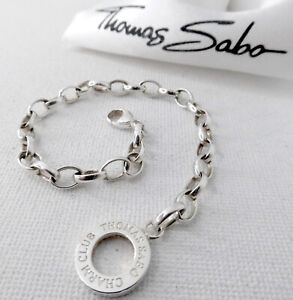 THOMAS SABO 925 Armband  - klassisches Charmarmband 18 cm