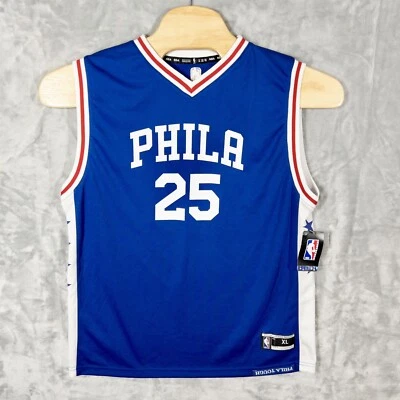 NWT NBA Apparel Philadelphia Ben Simmons Jersey Youth XL 18/20 - Image 1 of 4