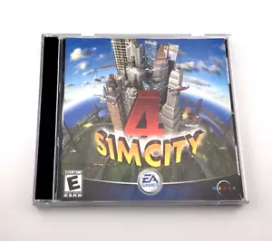 Sim City 4 PC CD-ROM Game 2 Disk Set Vintage EA Games 2003 Complete EUC Rated E - Picture 1 of 7