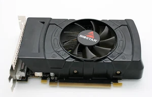 Biostar AMD Radeon RX550 Grafikkarte - 4GB DDR5 128bit - DVI DP HDMI - Bild 1 von 3