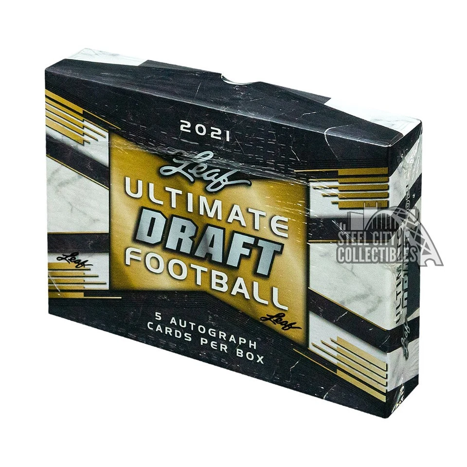 2021 Leaf Ultimate Draft Football Hobby Box - Image 1 of 1