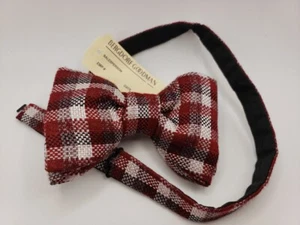 Classic Plaid Tom Ford Designer Bow Tie Chic High End Silk Cashmere Formal Tie - Picture 1 of 10