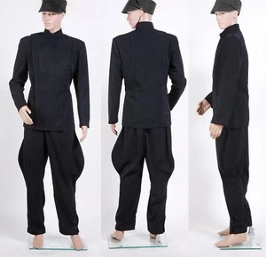 Uniforme de Oficial Imperial de Star Wars Versión Negra Disfraz de Fiesta de Carnaval Nuevo - Imagen 1 de 9