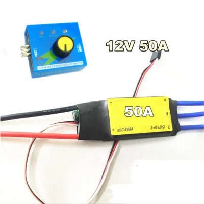 12V ESC Drive Controller Car Electric Turbine Power Turbo Charger Air Intake Fan - Imagem 1 de 4