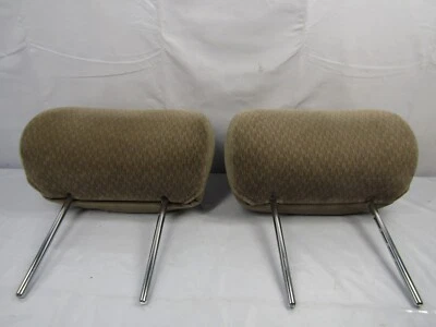 1998-2003 Toyota Sienna Encosto de Cabeça Encosto de Cabeça Frente Motorista Passageiro Conjunto de Assento Bronzeado - Imagem 1 de 4