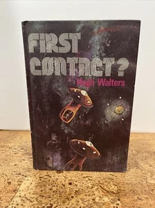 FIRST CONTACT 1973 First US Edition Hugh Walters Vintage Hard Back Space Ufos - Picture 1 of 8