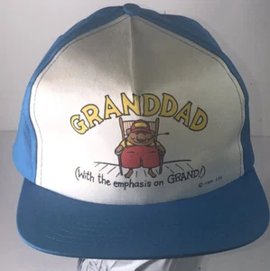 ¡Abuelo con énfasis en Grand! Gorra de béisbol gorra talla única snapback abuelo - Imagen 1 de 6
