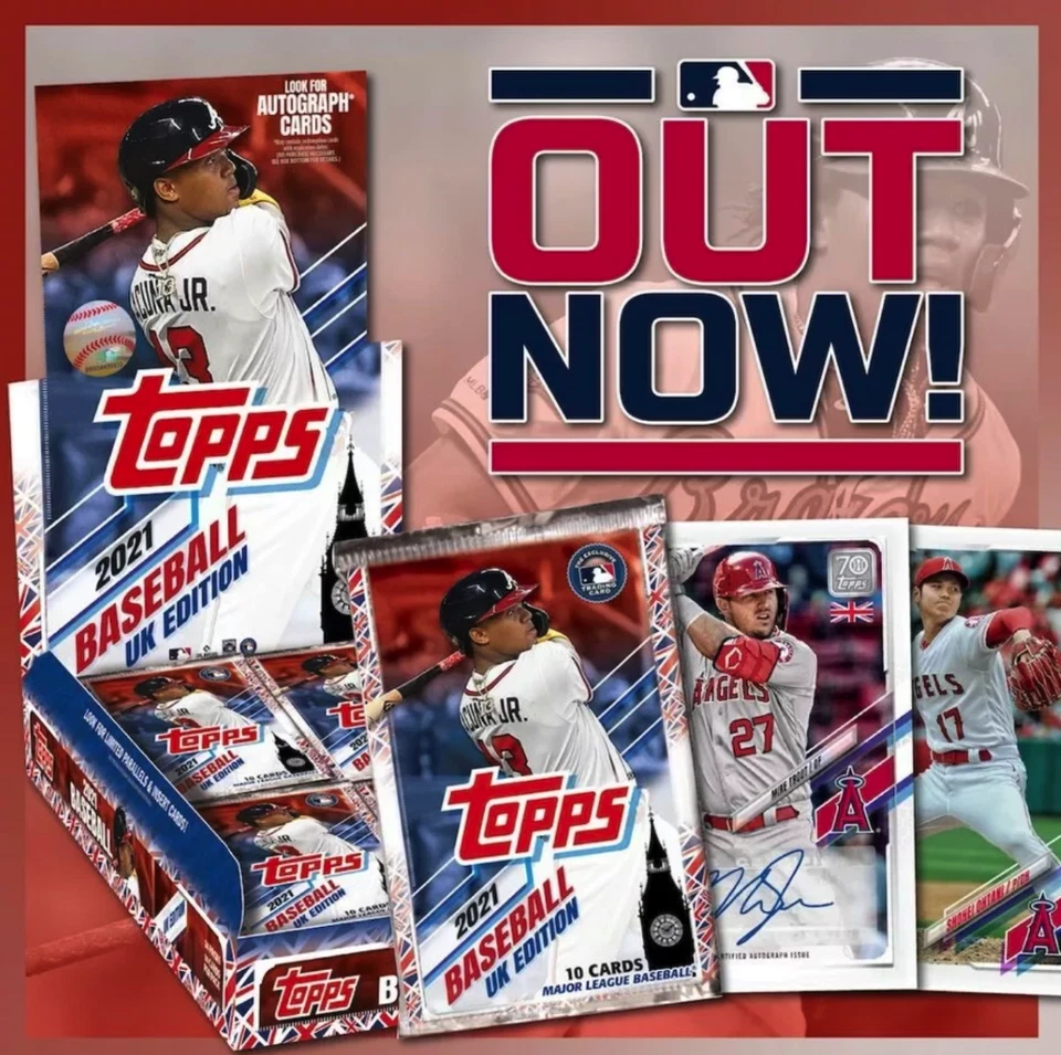 2021 Topps UK Edition: Numbered Parallels Top Rookies & Inserts 🇬🇧 🇬🇧 🇬🇧 - Image 1 of 4