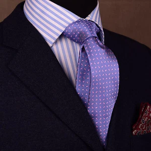 Pink Chili Pepper Paisley Floral 3" Skinny Woven Tie Purple Overlay Men Necktie - Picture 1 of 9