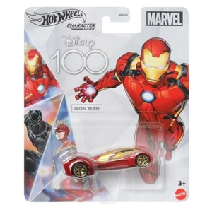 Hot Wheels: Disney 100th Character Cars: Marvel Iron Man NEW - Imagen 1 de 1