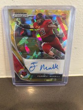 2021 Panini Prizm Draft Picks - Draft Picks Autographs Gold Ice Prizm...