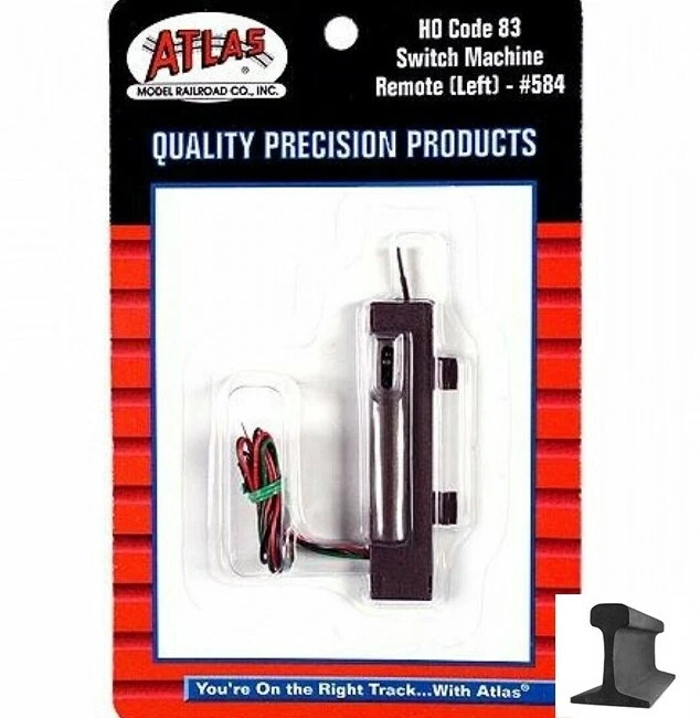 Atlas HO Code 83 Remote Switch Machine Right Hand 585 ATL585