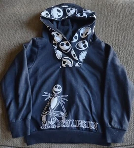 Disney The Nightmare Before Christmas Jack Skellington Kids Hoodie 6/6x - Picture 1 of 6