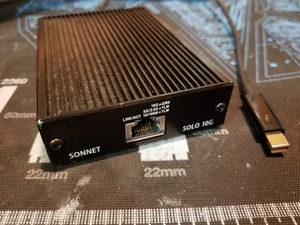 Adapter Sonnet Solo 10G 10GBASE-T Thunderbolt 2 do 10/5/2,5 Gigabit Ethernet - Zdjęcie 1 z 2