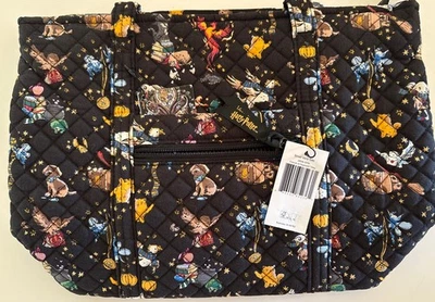 Vera Bradley Harry Potter Friends At Hogwarts Ditsy  Small Tote Purse Bag Exact - Image 1 of 4