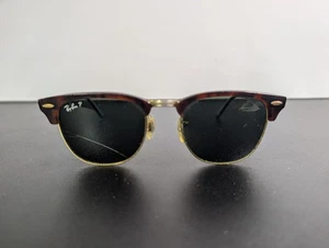 Gafas de sol Ray-Ban RB3016 Clubmaster unisex con montura tortuga y polarizadas... - Imagen 1 de 7