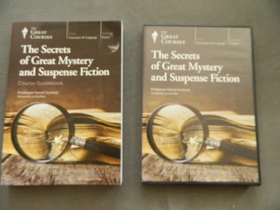 The Great Courses DVD Set The Secrets of Great Mystery and Suspense Fiction - Image 1 of 3