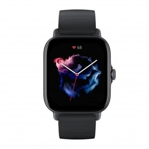 Amazfit GTS3 Graphite Black Smartwatch 1.65 Pouces Bluetooth Contrôle Sp02 - Photo 1/4
