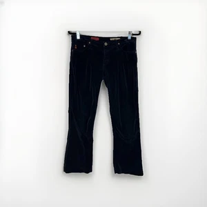 Pantalones de mezclilla para mujer Adriano Goldschmied AG The Angel 30 regular terciopelo azul bota - Imagen 1 de 7